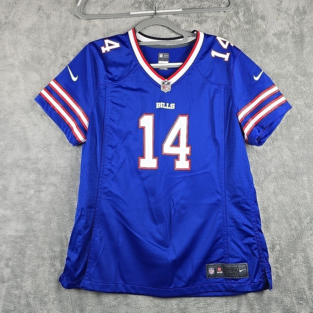 Buffalo Bills Jersey #14 Stefon Diggs Womens Nike On Field Jersey Size XL